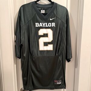 Baylor Football Nike Official Team Green Jersey Number Two Size L